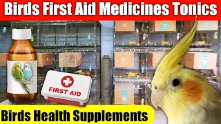 Download Pet Birds First Aid Medicines Tonics \u0026 Health Supplements | தமிழில் | Fancy Birds Chennai MP3