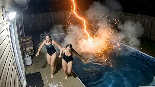 Incredible Lightning Strikes Caught on Camera