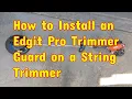 How to install an Edgit Pro trimming Guide on an Echo SRM 2620 String Trimmer