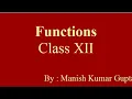 Class XII CS Built Functions in Python