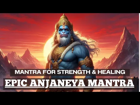 Download MP3 VERY ANCIENT HANUMAN MANTRA for STRENGTH, POSITIVITY & CURE | Anjaneya Mantra