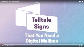 Signs that you need PostScan Mail