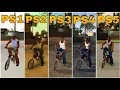Lagu GTA SAN ANDREAS GRAPHICS COMPARISON PS1 VS PS2 VS PS3 VS PS4 VS PS5