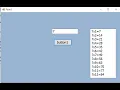 Programming with c How to create Multiplication table with for next Loop in c