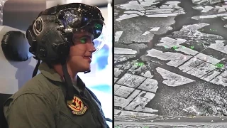 marines tv f 35 stealth fighter helmet mounted display system u0026 flight simulator 1080p 