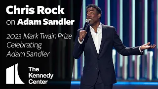 Chris Rock on Adam Sandler 2023 Mark Twain Prize