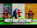 Blox Fruits Party Shop Locations 10B Visits Event