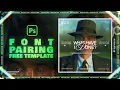 FREE TEMPLATE: MODERN Font Pairing for Photoshop