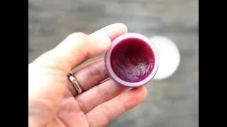 How to Make 2-Ingredient DIY Sticky Coconut Lip Balm. 