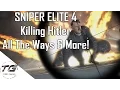Download Lagu Sniper Elite 4 | All The Ways To Kill Hitler! (4k)
