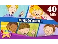 Good morning+More Kids Dialogues | Learn English for Kids | Collection of Easy Dialogue