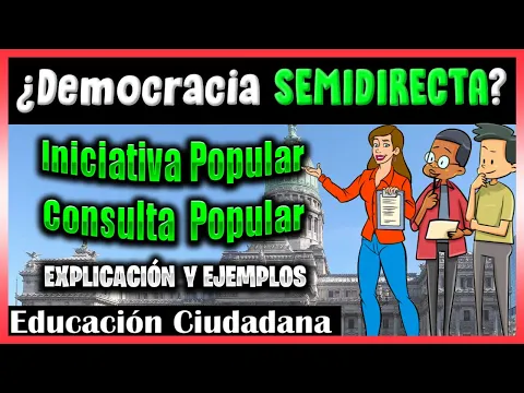 Download MP3 ✔️Los mecanismos de participación Ciudadana | INICIATIVA y CONSULTA POPULAR | Explicación y Ejemplos