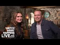 Brooke Shields Sam Heughan Reenact an Outlander Scene WWHL