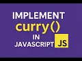 BFE dev - Q1 Implement curry JS Coding Interview Explained