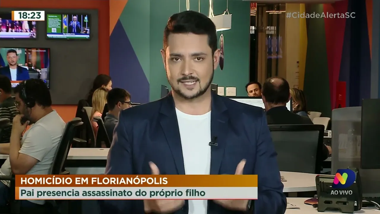 Jovem é assasinado na frente do pai na Barra da Lagoa