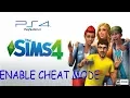 The Sims 4 PS4 - ENABLE CHEAT MODE
