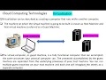 Cloud Computing Technologies