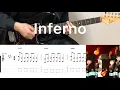 Download Lagu Mrs. GREEN APPLE - Inferno (guitar cover with tabs \u0026 chords)