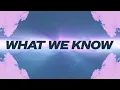 Download Lagu Lucas \u0026 Steve feat. Conor Byrne - What We Know (Official Lyric Video)