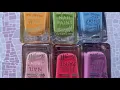 Barry M Spring 2023 collection swatches