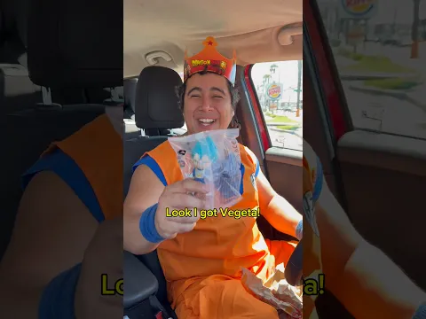 Lmao it’s just a toy chill 😅 #dragonball #goku #burgerking