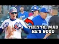 Pitcher throws at hitter and pays for it a breakdown