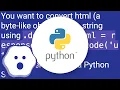 TypeError can t use a string pattern on a bytes-like object in re findall
