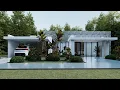 Luxury Modern House Design 3 Bedroom 14mx16m