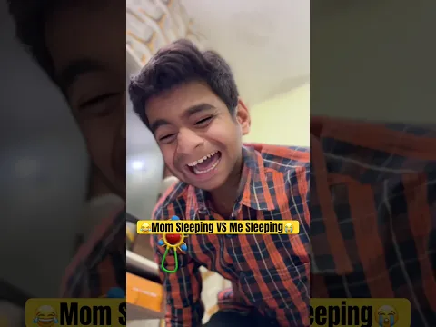 Mom Sleeping VS Me Sleeping😂😭 #relatable #comedy #funny #trending #shorts