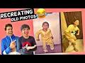 Download Lagu RECREATING OLD PHOTOS Challenge | Rimorav Vlogs