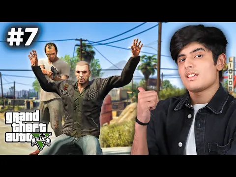 TREVOR KILLED DRUG DEALER JOHNNY K (HINDI DUBBED) | GTA 5 GAMEPLAY PART 7