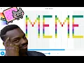 MEME SONGS but played on Google Chrome Music Lab