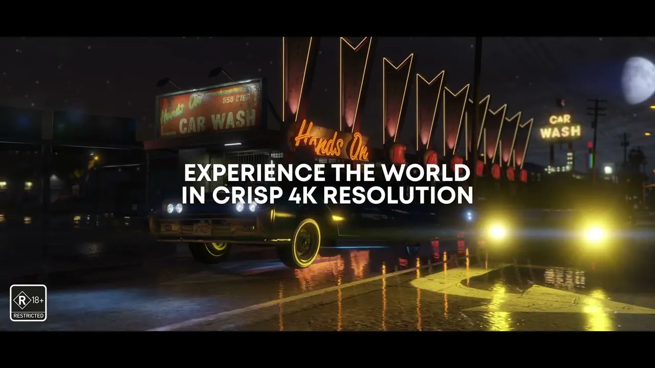 GTAV PS5 features - Stunning visuals trailer