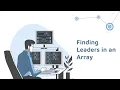 Finding Leaders in an Array Java Series