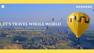Make Responsive Travel Website - Tour Website