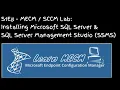 S1E8 - Lab Installing Microsoft SQL Server SQL Server Management Studio SSMS