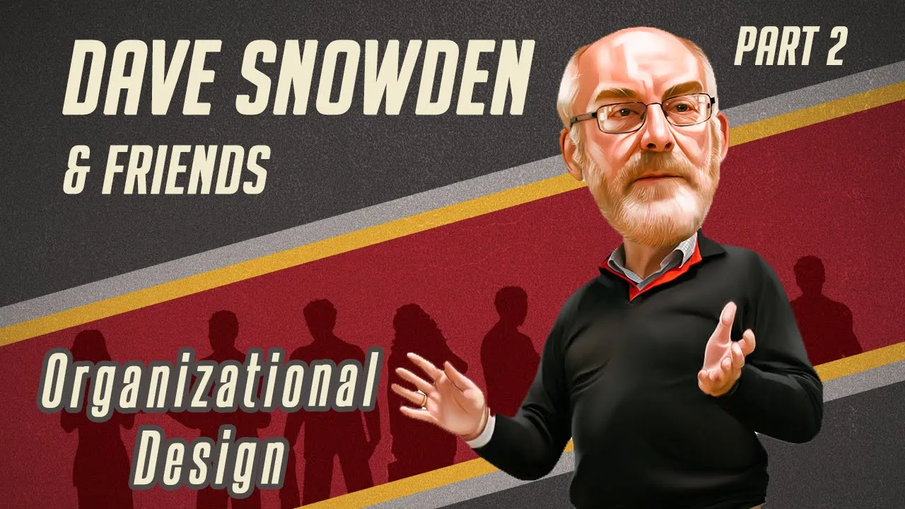 Dave Snowden and friends - Organizational Design - Part 2