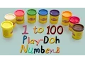 Numbers Song Learn Numbers 1 To 100 Play Doh Numbers