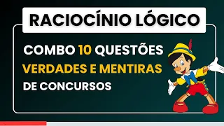 Verdades e Mentiras: Domine Raciocínio Lógico para Concursos