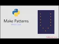 Printing Stars in V Shape How to make Pattern in Python Bharat IT Connect