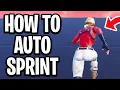 How To Auto Sprint in Fortnite Chapter 7 - Full Guide