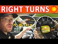 Right Turns - Making Right Turns for New Drivers Turn Speed Lane Position Steering Control More