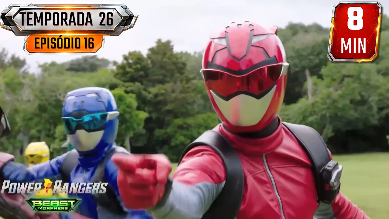 Power Rangers para Crianças | Beast Morphers | ARTE DE GORILA | Ep.16