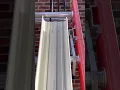 Ductless line-set set up and control wire with drain Line-Hide Mitsubishi Ductless Mini-Split VRF