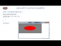 awt container canvas frame and panel