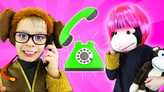 Five little monkeys kids song