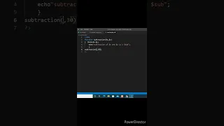 of subtraction by function