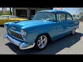 TEST DRIVE 1955 Chevrolet 150 2 Door Post SOLD 36 900 Maple Motors - 1