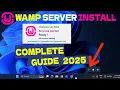 wamp server install on windows wamp server install 2025