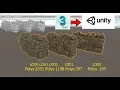 Setting up LODs in Unity in a simple way